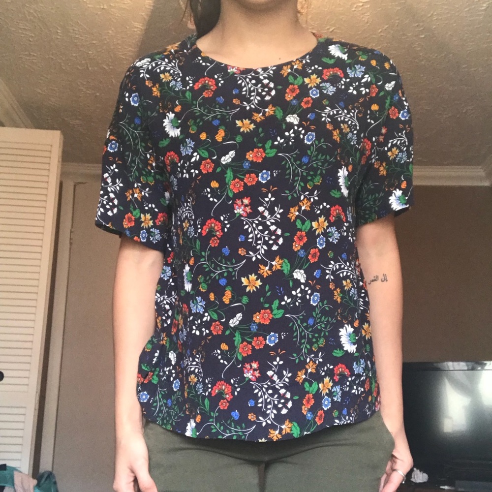 H&M Blouse with flowers